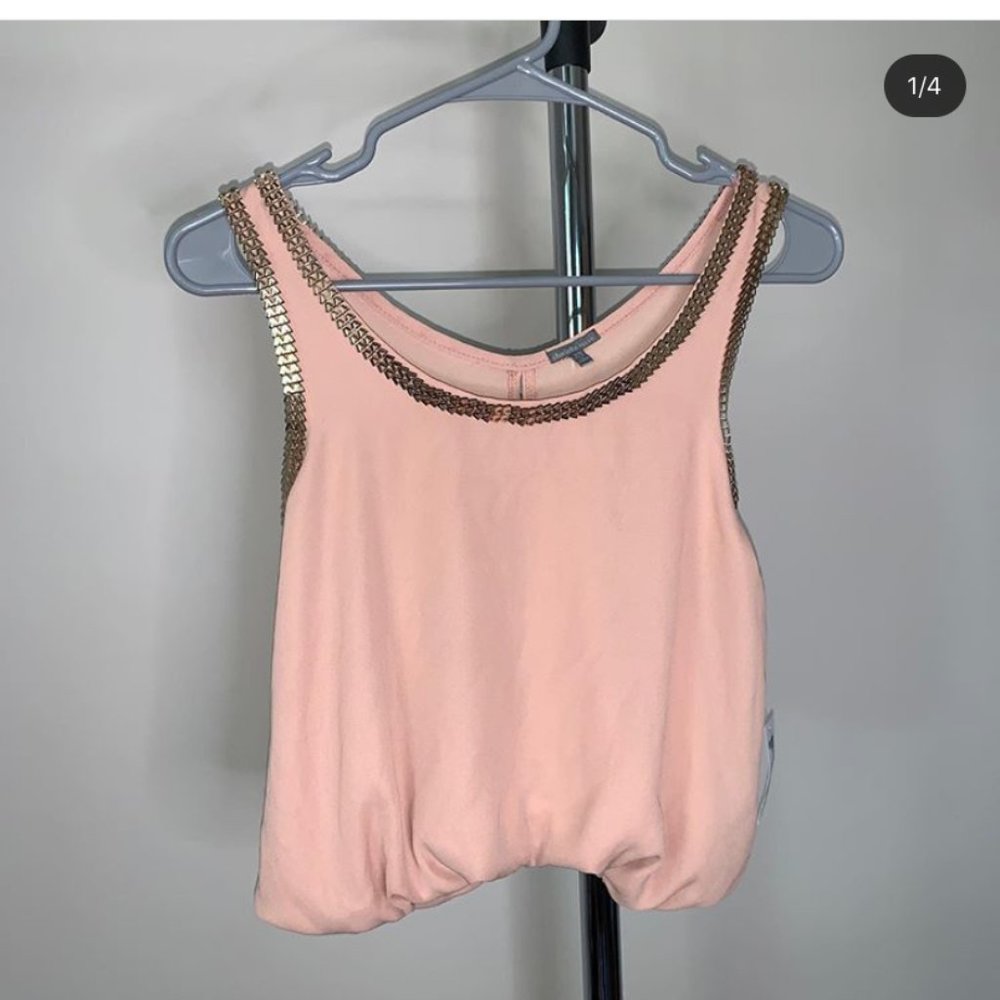Charlotte Russe blush tank